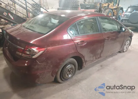 2014 Honda Civic Lx из США, поврежденный, VIN 2HGFB2F52EH507828